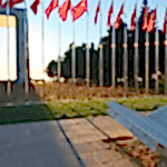 Çanakkale Şehitler Abidesi ve Türk Bayrağı